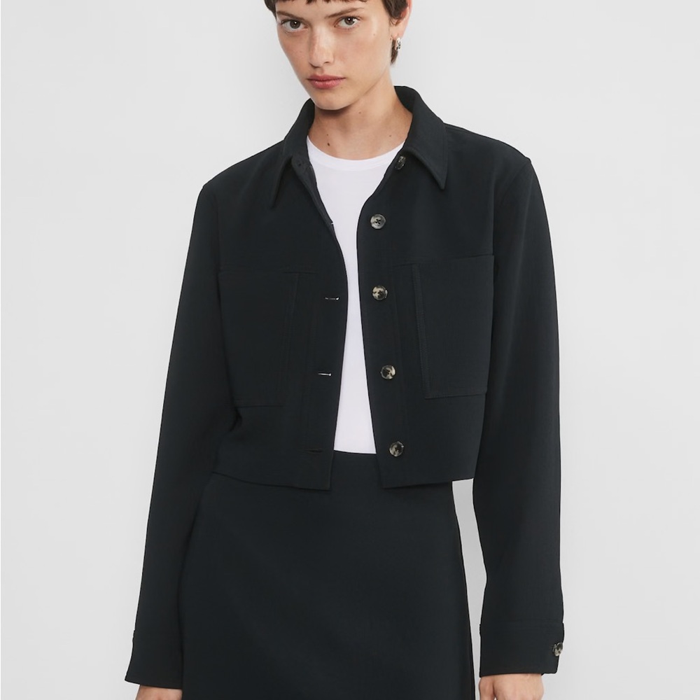 Aritzia Wilfred Free Little Crop Jacket
